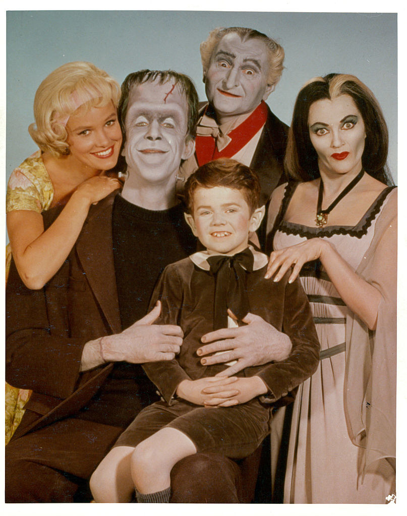a family portrait of the Munsters