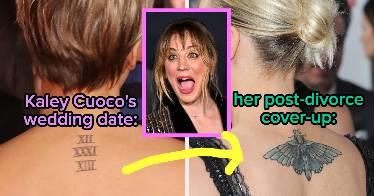 15 Celebrities Who Covered Or Removed Couples Tattoos picture