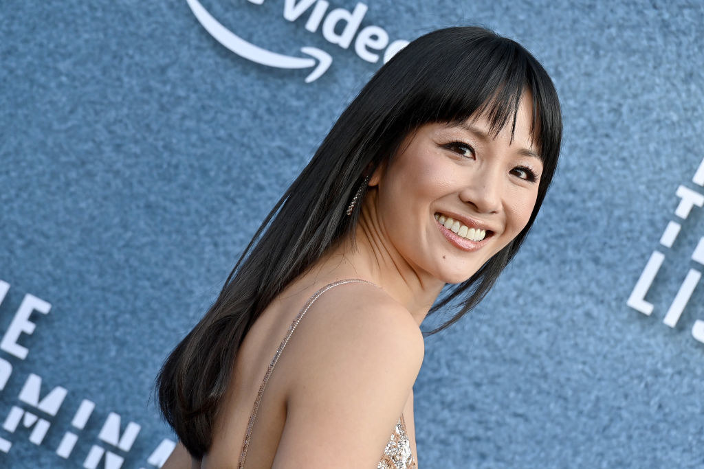 closeup of Constance Wu smiling