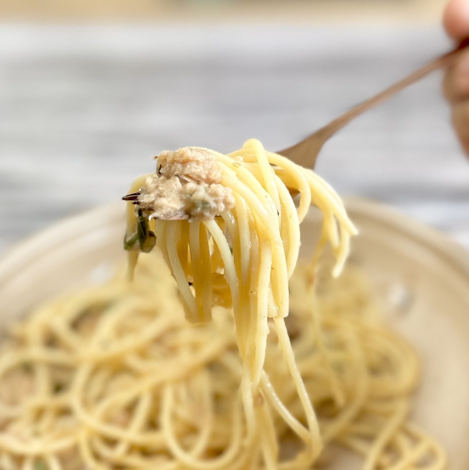 ツナパスタ ツナ盛りすぎてません…？セブンの「やみつきパスタ」旨味ぎっしりで