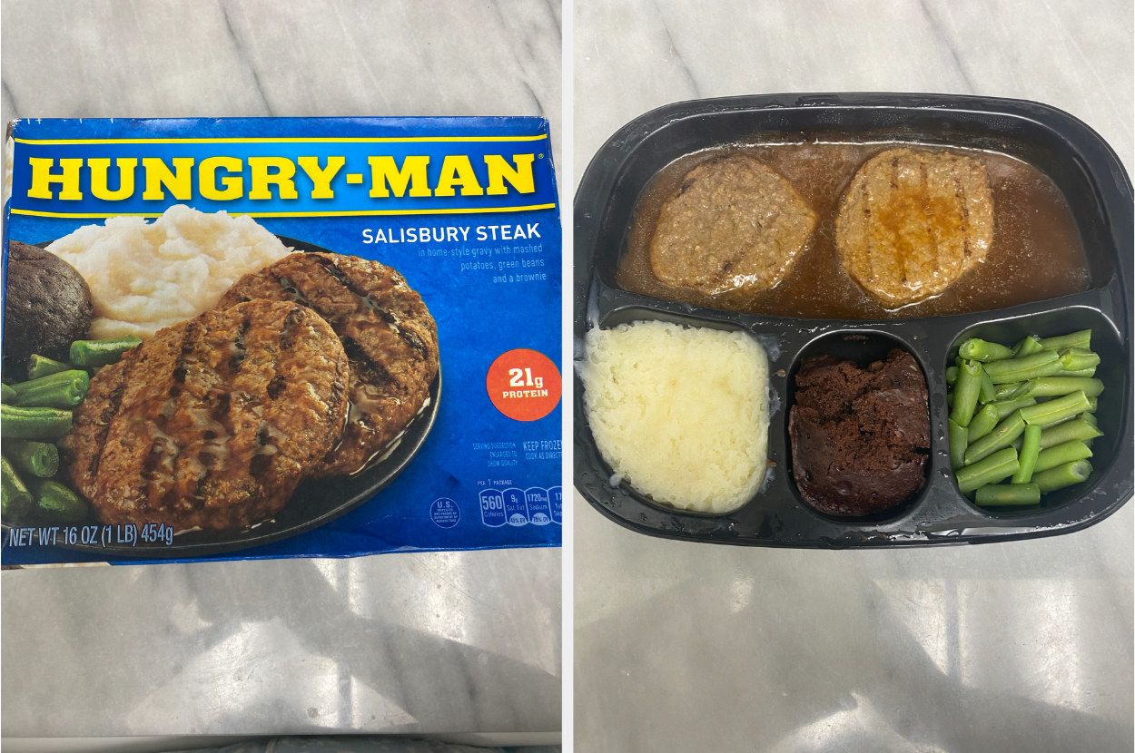 Hungry-Man Salisbury Steak