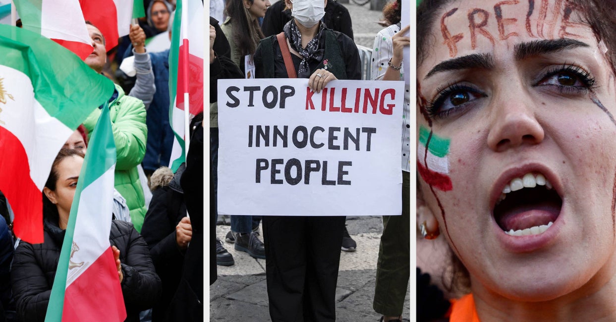 People Across The Globe Marched In Solidarity With Demonstrators In Iran