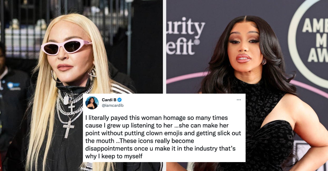 After Madonna Posted A Story About How “Cardi B Can Sing About Her WAP” Cardi Herself Had Some Choice Words – BuzzFeed