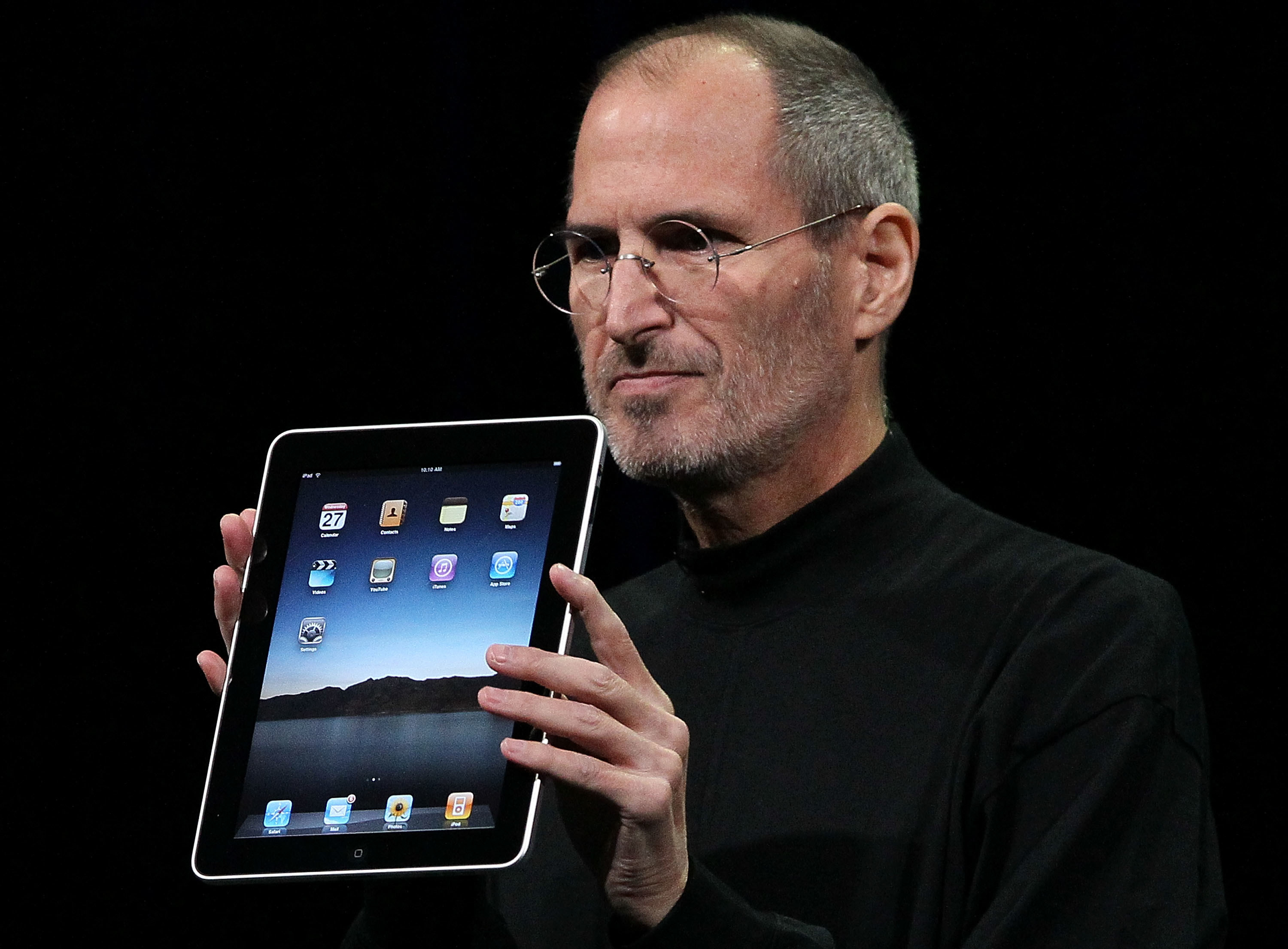 Steve Jobs announced the iPad