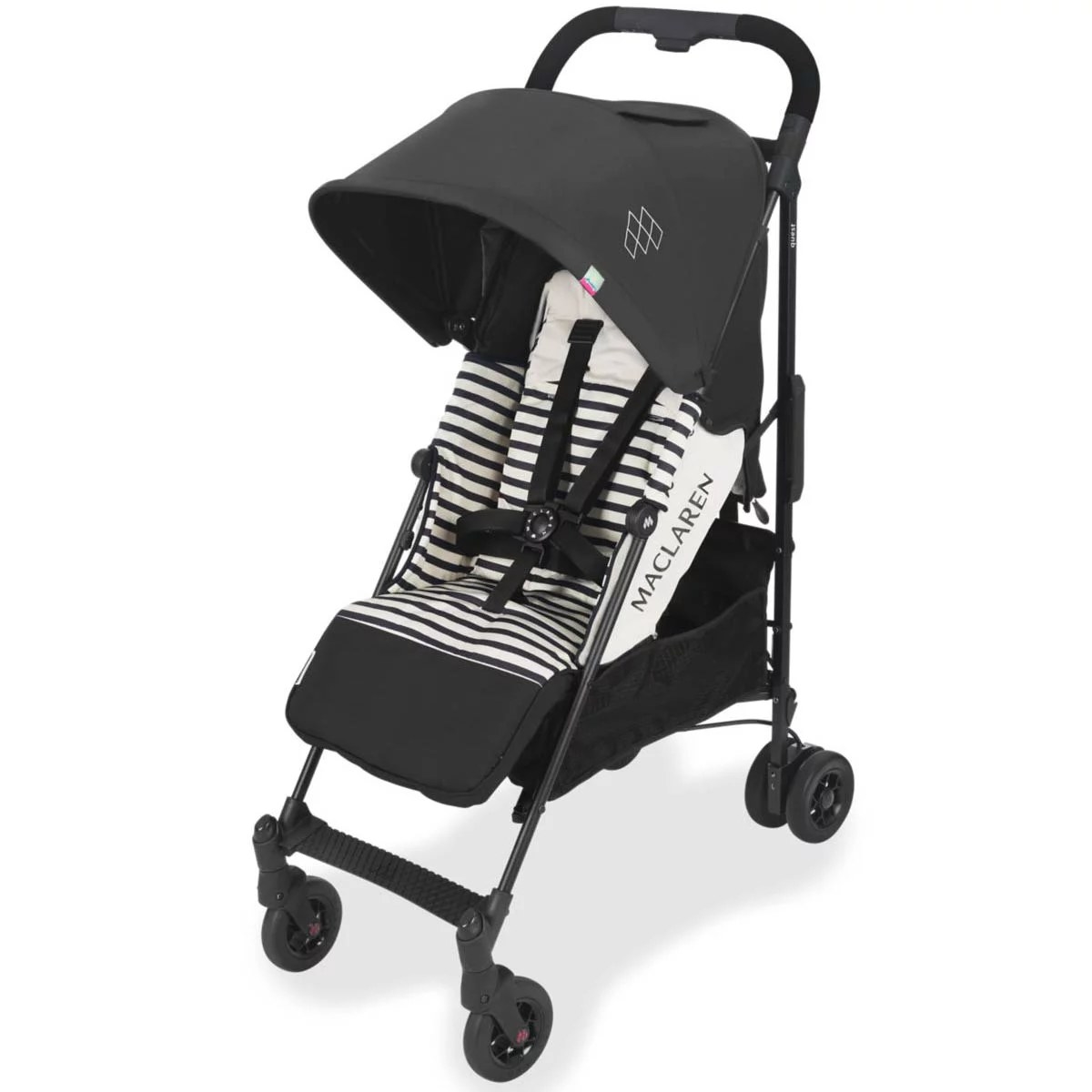 Black and white stroller