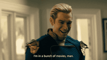 Homelander says I&#x27;m in a bunch of movies man in a clip from the boys