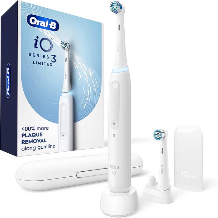 The io3 toothbrush and accessories