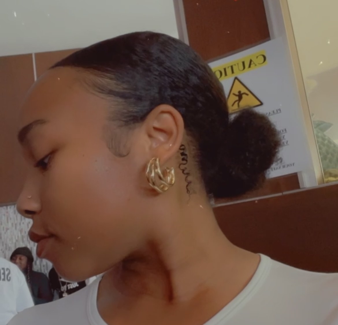 side profile of BuzzFeed writer