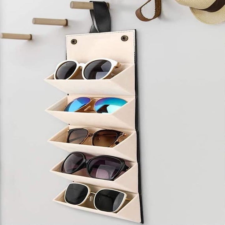 the glasses case rolled open