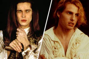 Brad Pitt and Tom Cruise in Interview with the Vampire