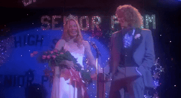 Carrie White and Tommy Ross at prom