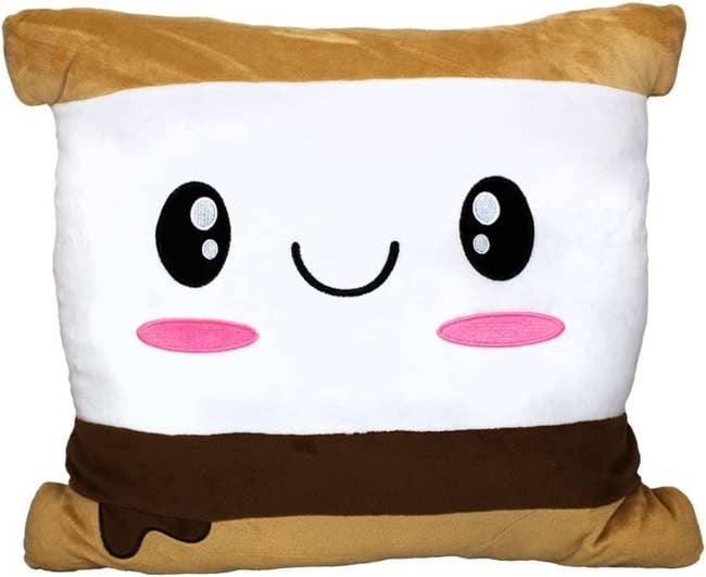 The s'mores pillow
