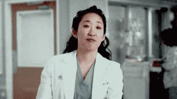 Sandra Oh from &quot;Grey&#x27;s Anatomy&quot; looking confident