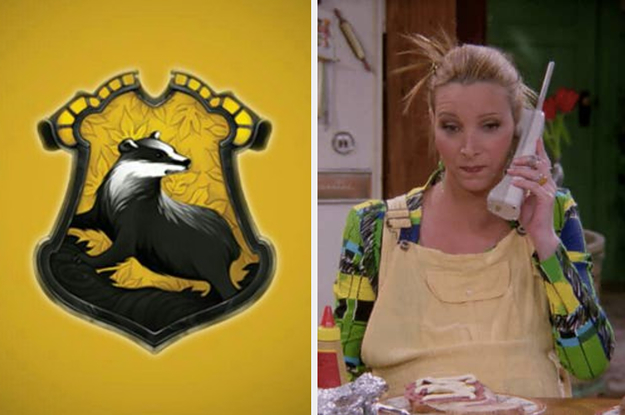 hufflepuff on the left and phoebe on the right