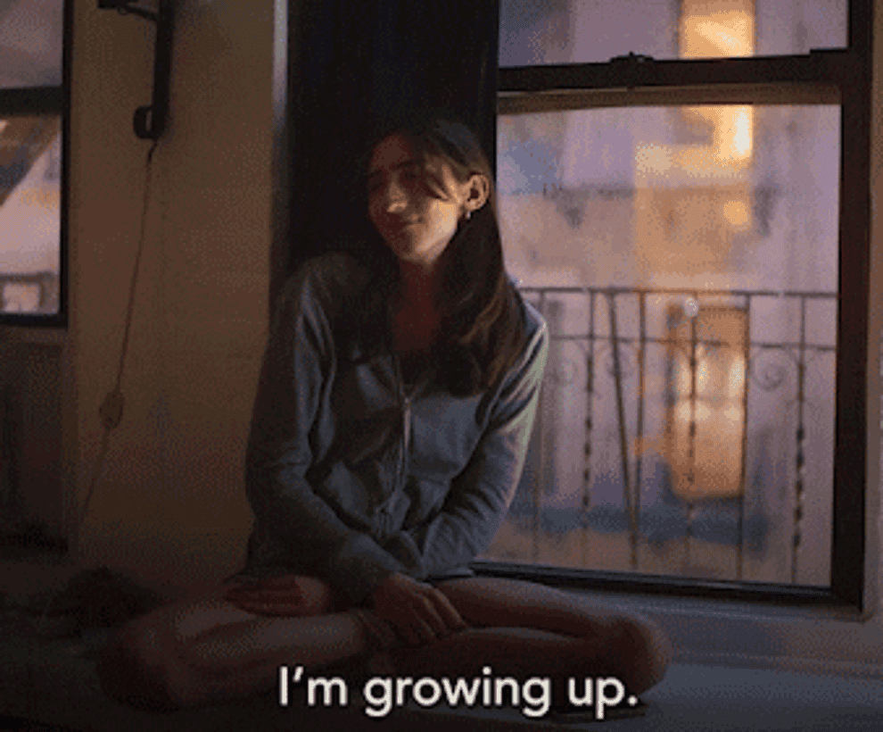gif of character from the come up saying i&#x27;m growing up