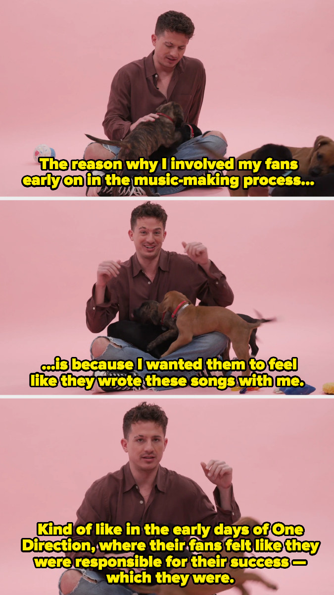 Charlie Puth Puppy Interview - 66