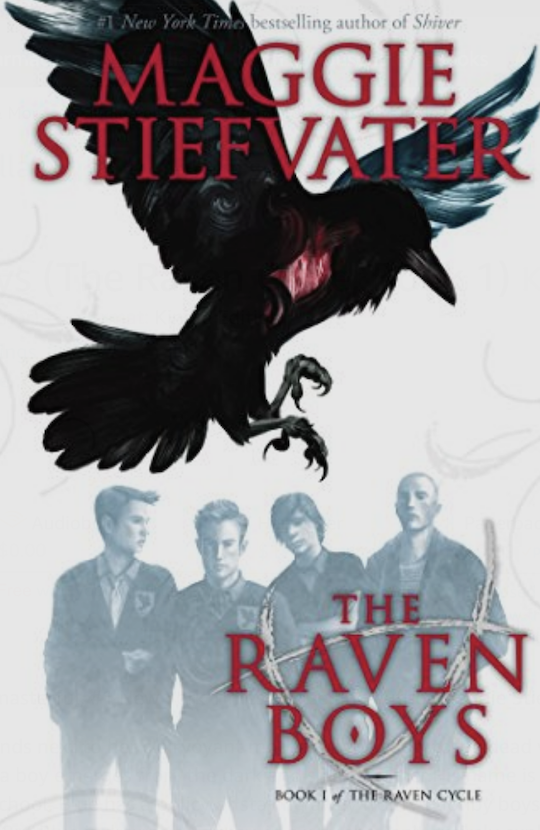 raven and four boys on the cover