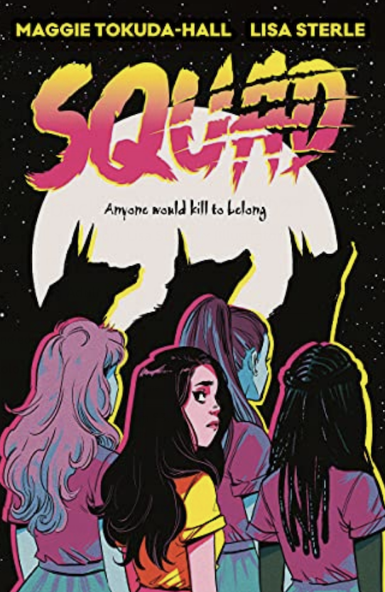 illustrated group of teens on the cover