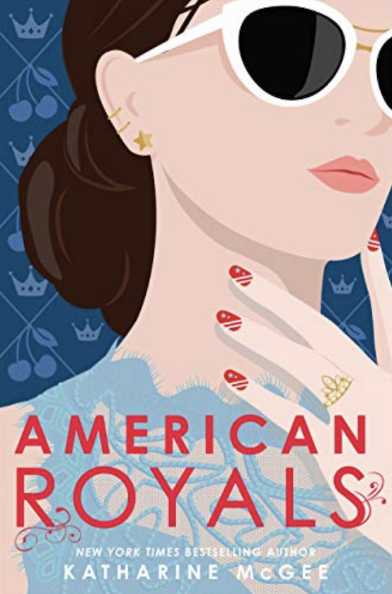 illustrated royal woman on the book cover