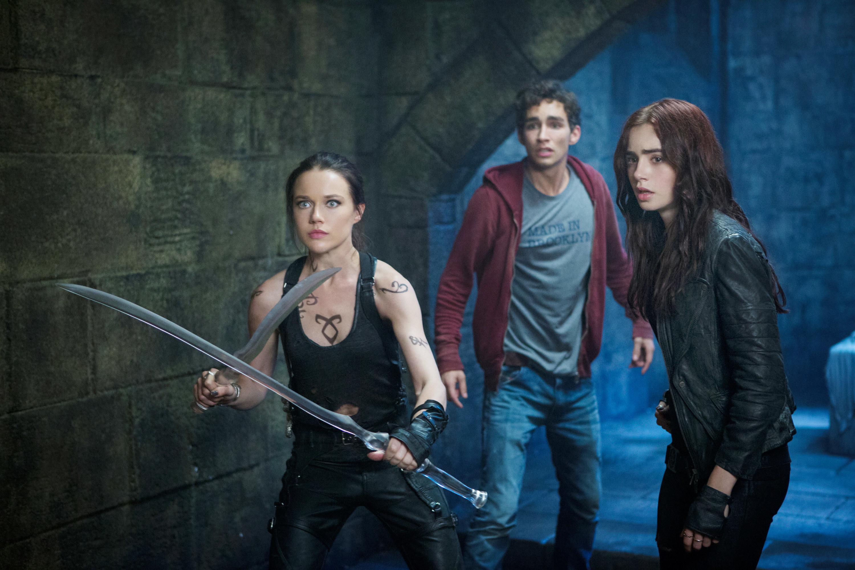 The crew from Mortal Instruments was ready to fight, but didn&#x27;t make it past the first film