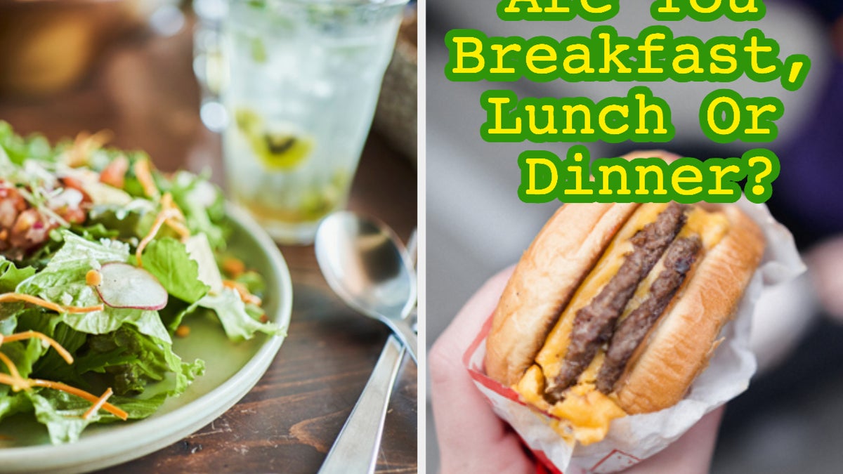 To Have Breakfast Lunch Dinner