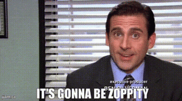 a gif of Michael Scott from The Office