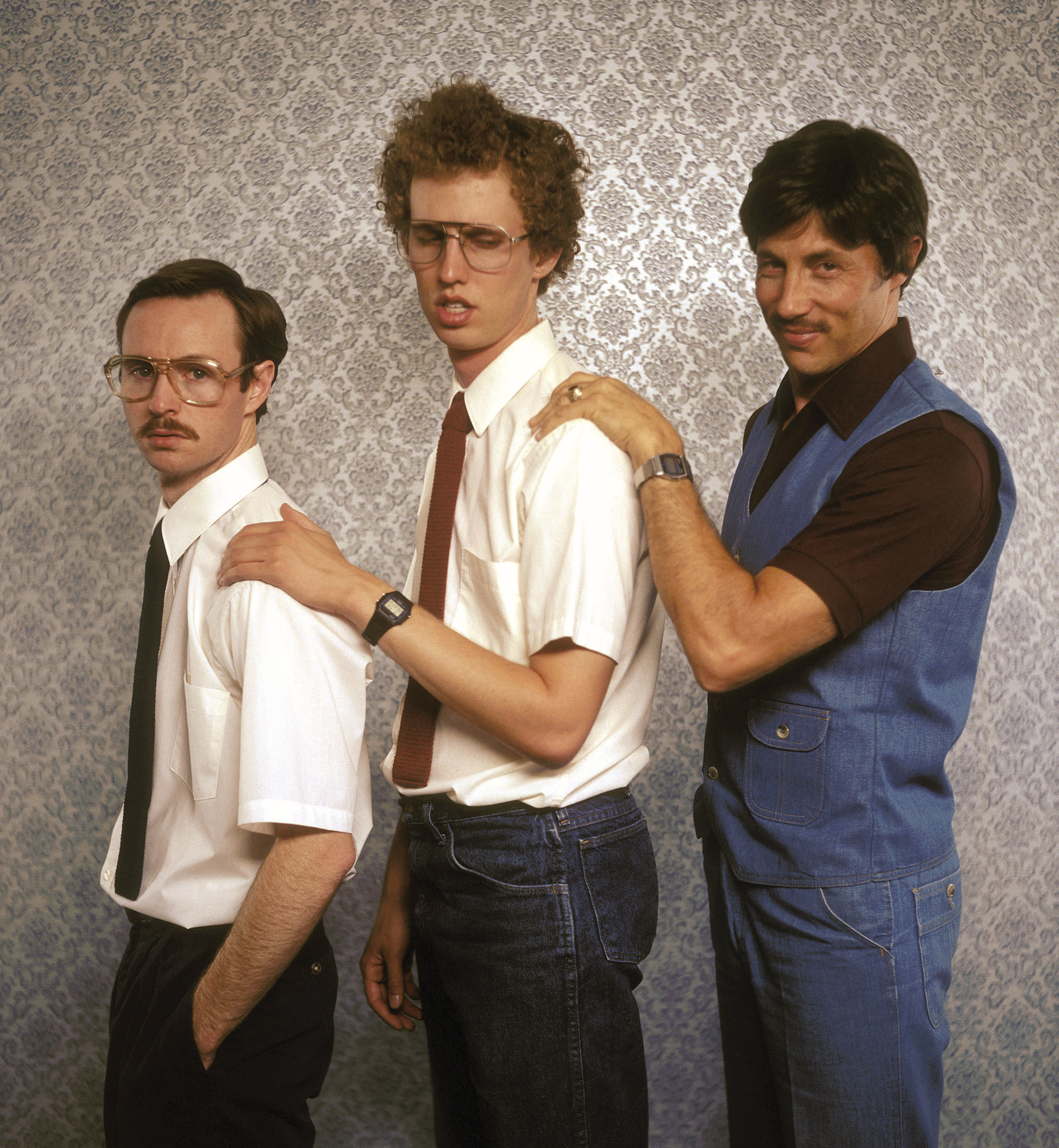 Aaron Ruell, Jon Heder and Jon Gries in Napoleon Dynamite