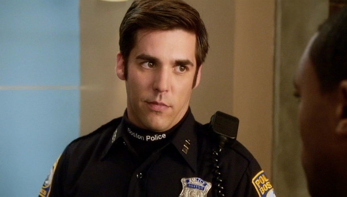 Jordan as a police officer