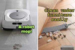 机器人真空/沙发下的防尘刷清洁