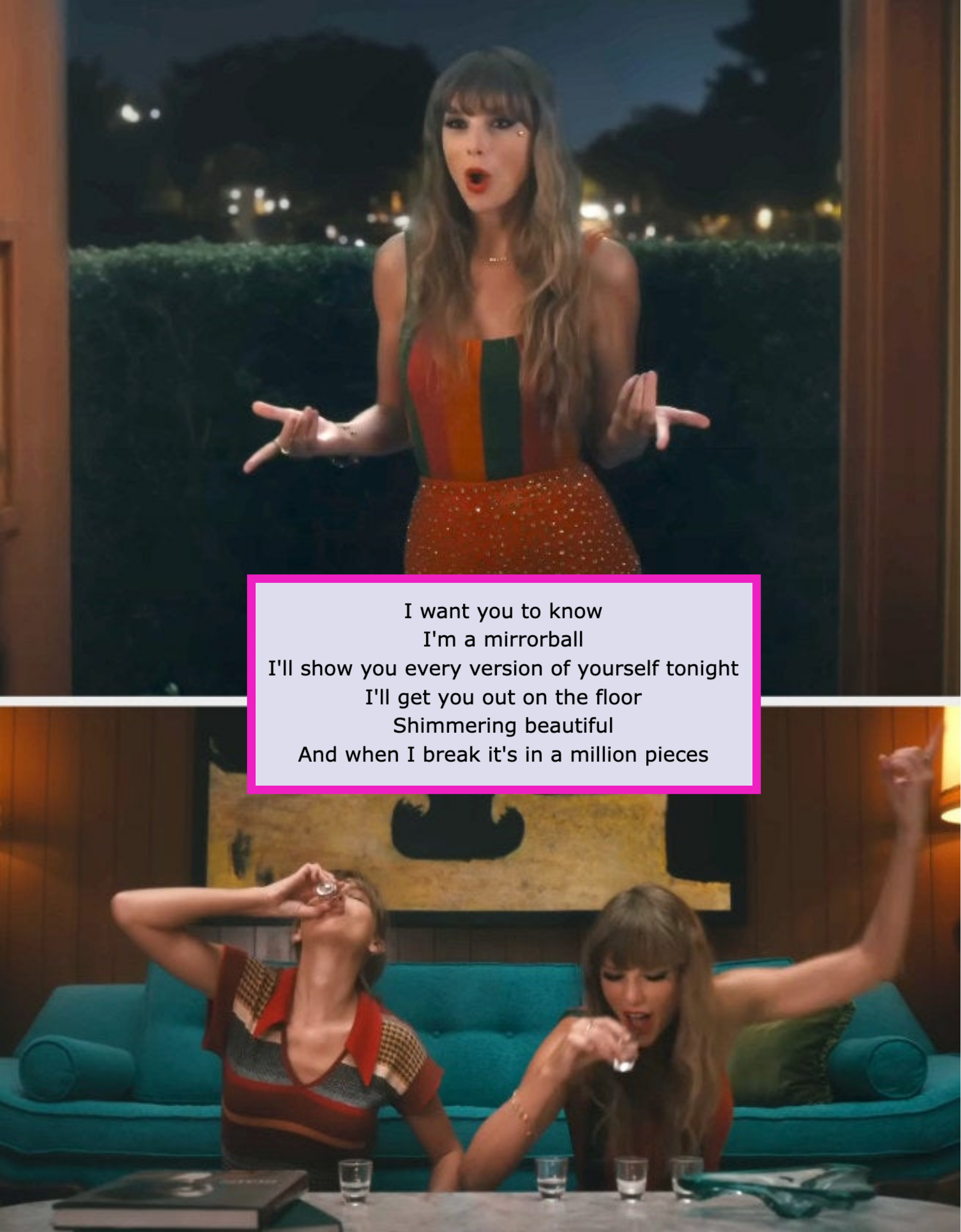 Swift in her &quot;Anti-Hero&quot; music video