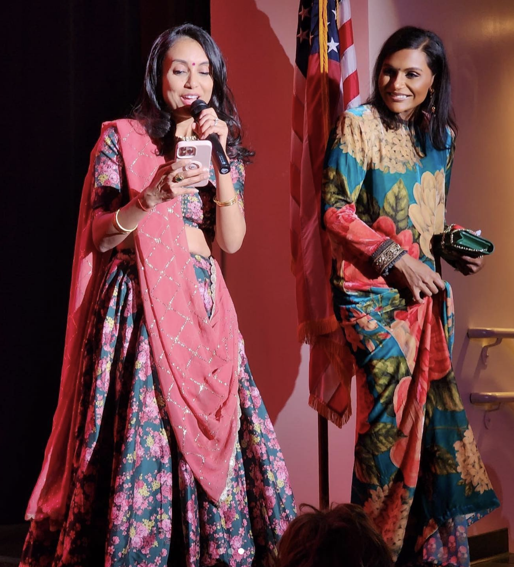 Mindy Kaling Celebrated Diwali In Indian Designers - 87