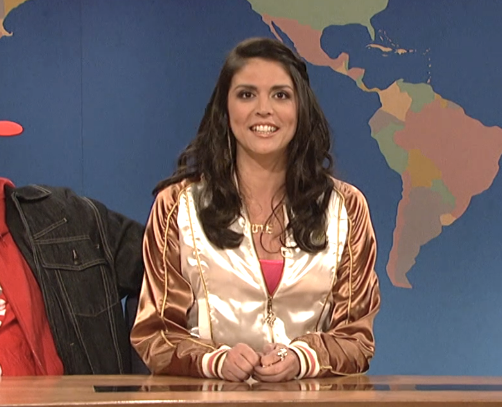 closeup of Cecily on the weekend update