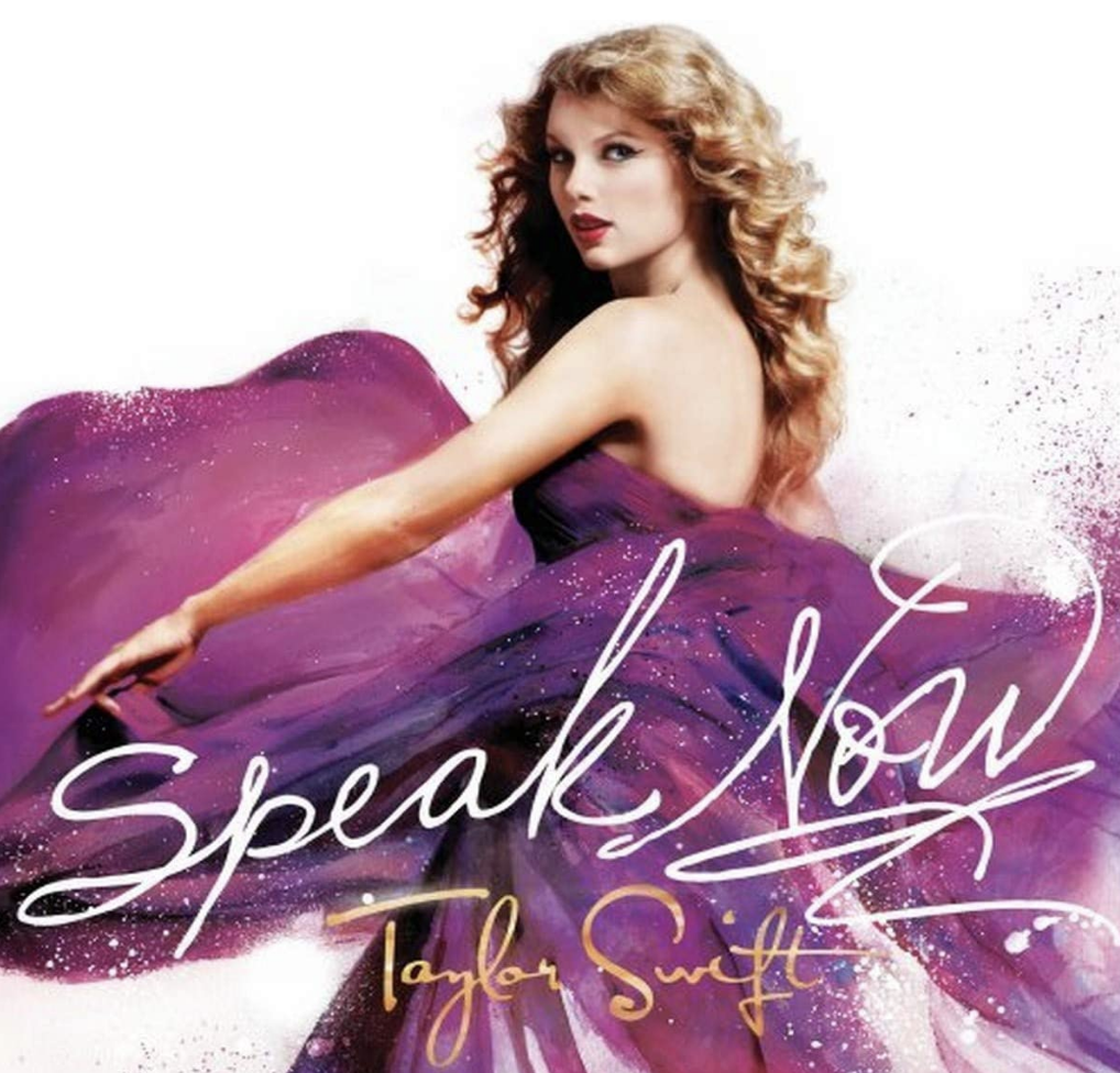 Swift&#x27;s &quot;Speak Now&quot; album cover