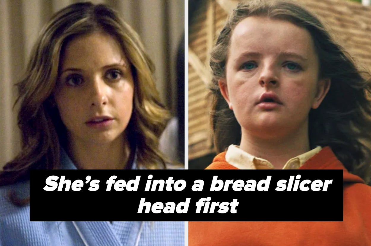 sarah michelle gellar in the grudge and Milly Shapiro as Charlie Graham in Hereditary