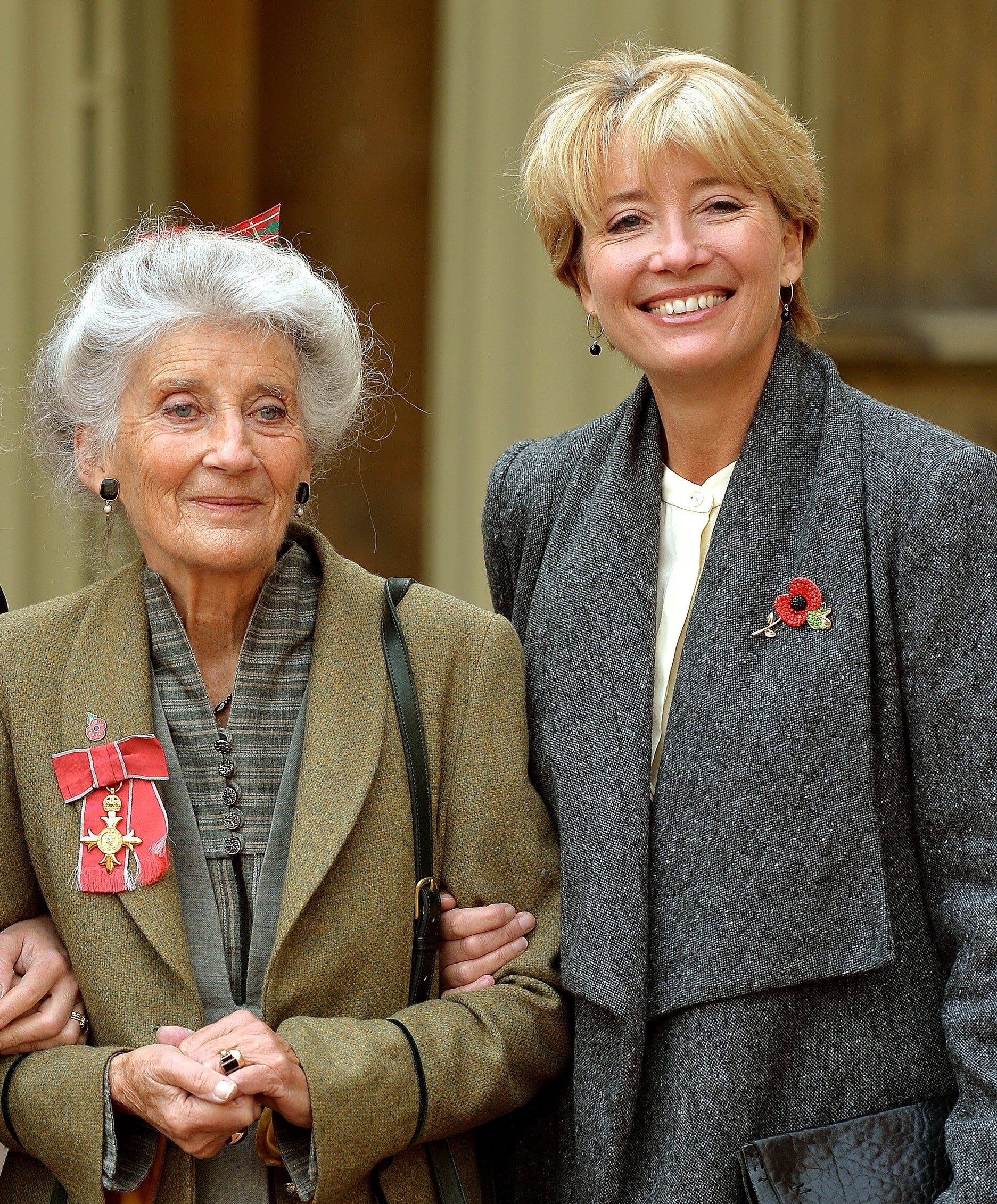 Phyllida Law and Emma Thompson