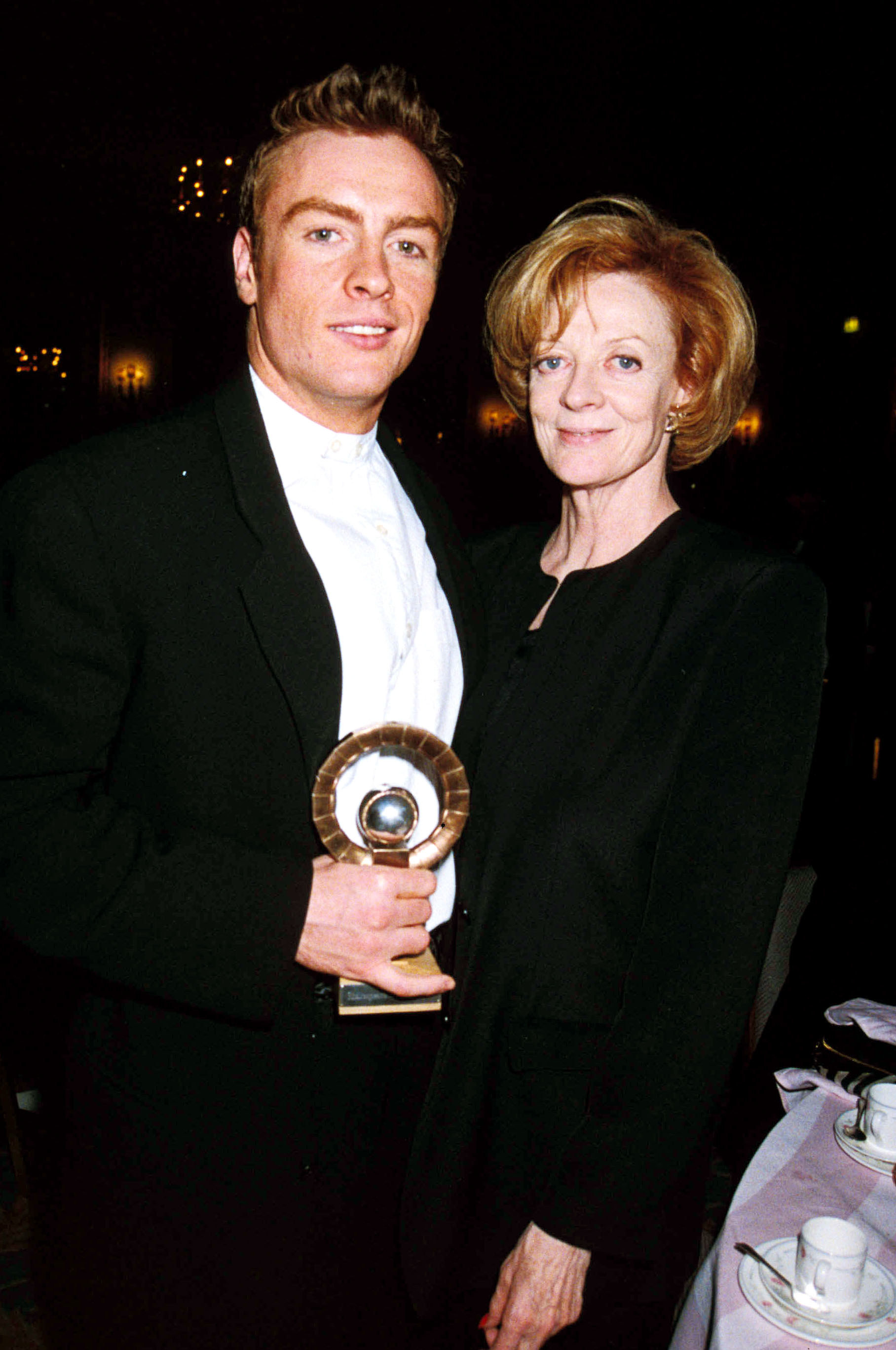 Toby Stephens and Maggie Smith