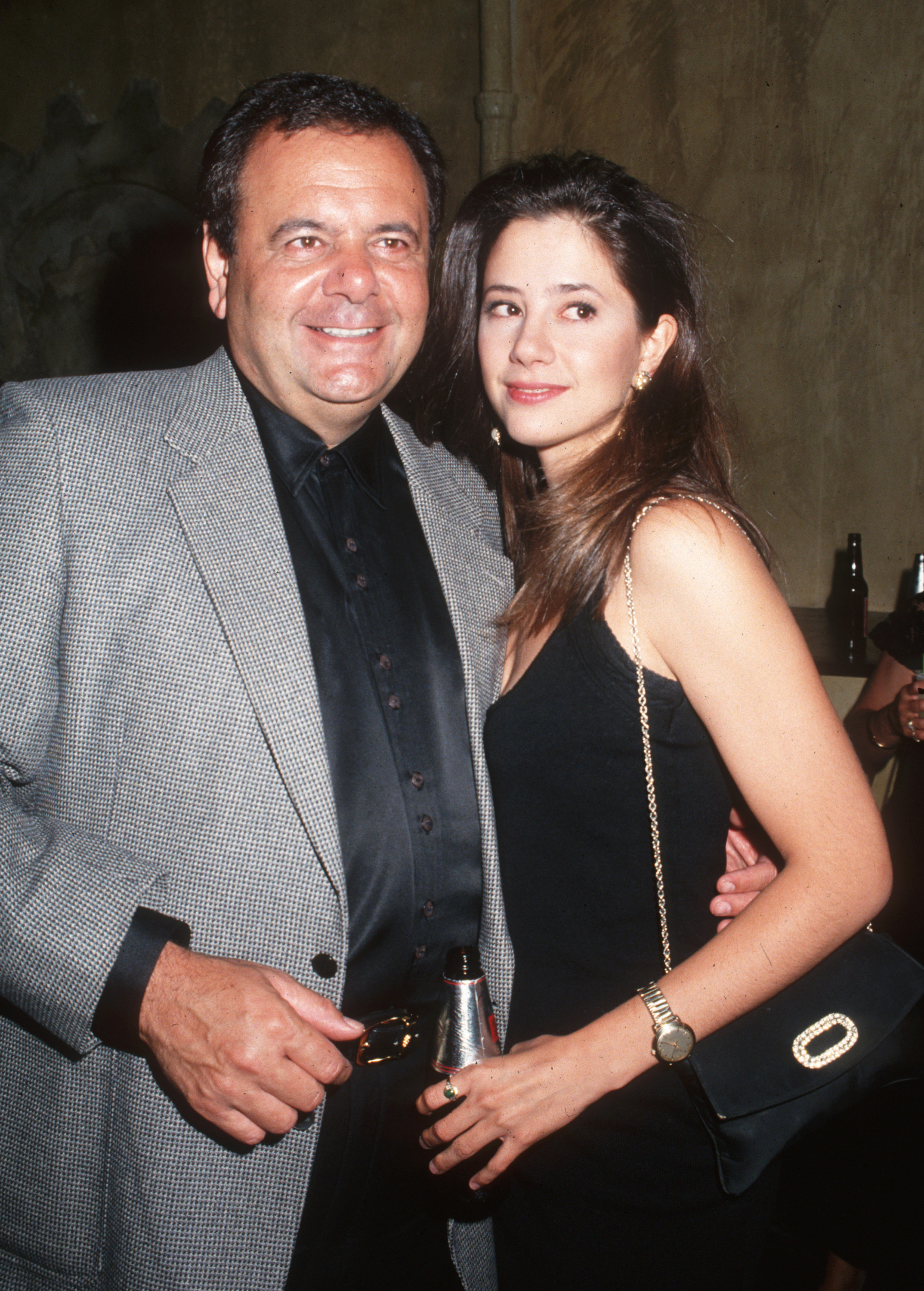 Paul and Mira Sorvino