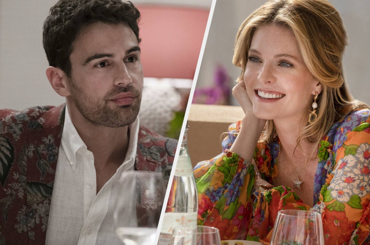 Theo James and Meghann Fahy