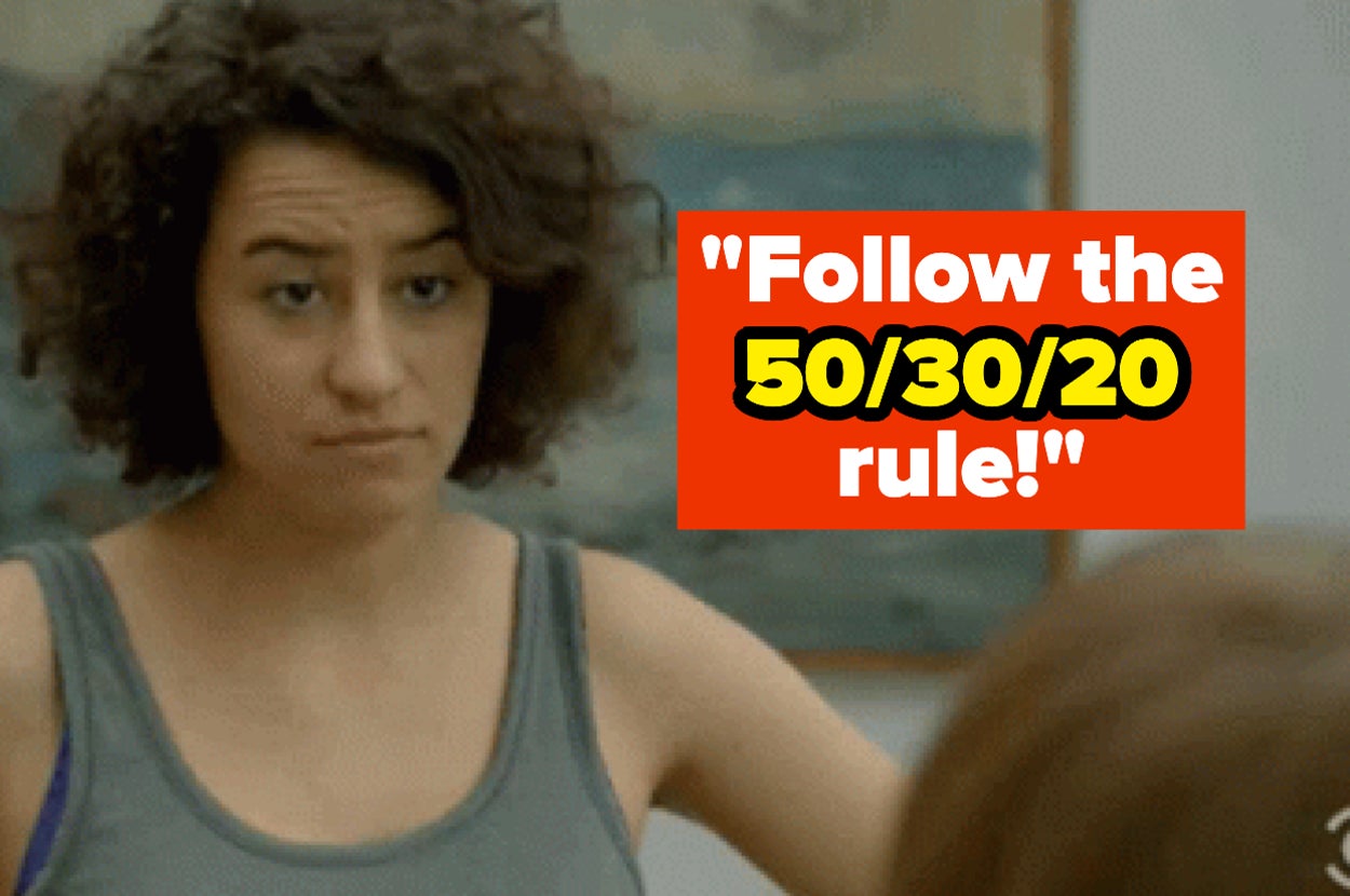 text: "follow the 50/30/20 rule"