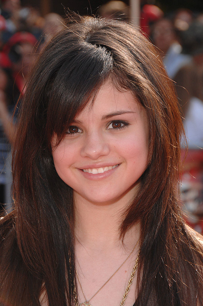 closeup of Selena