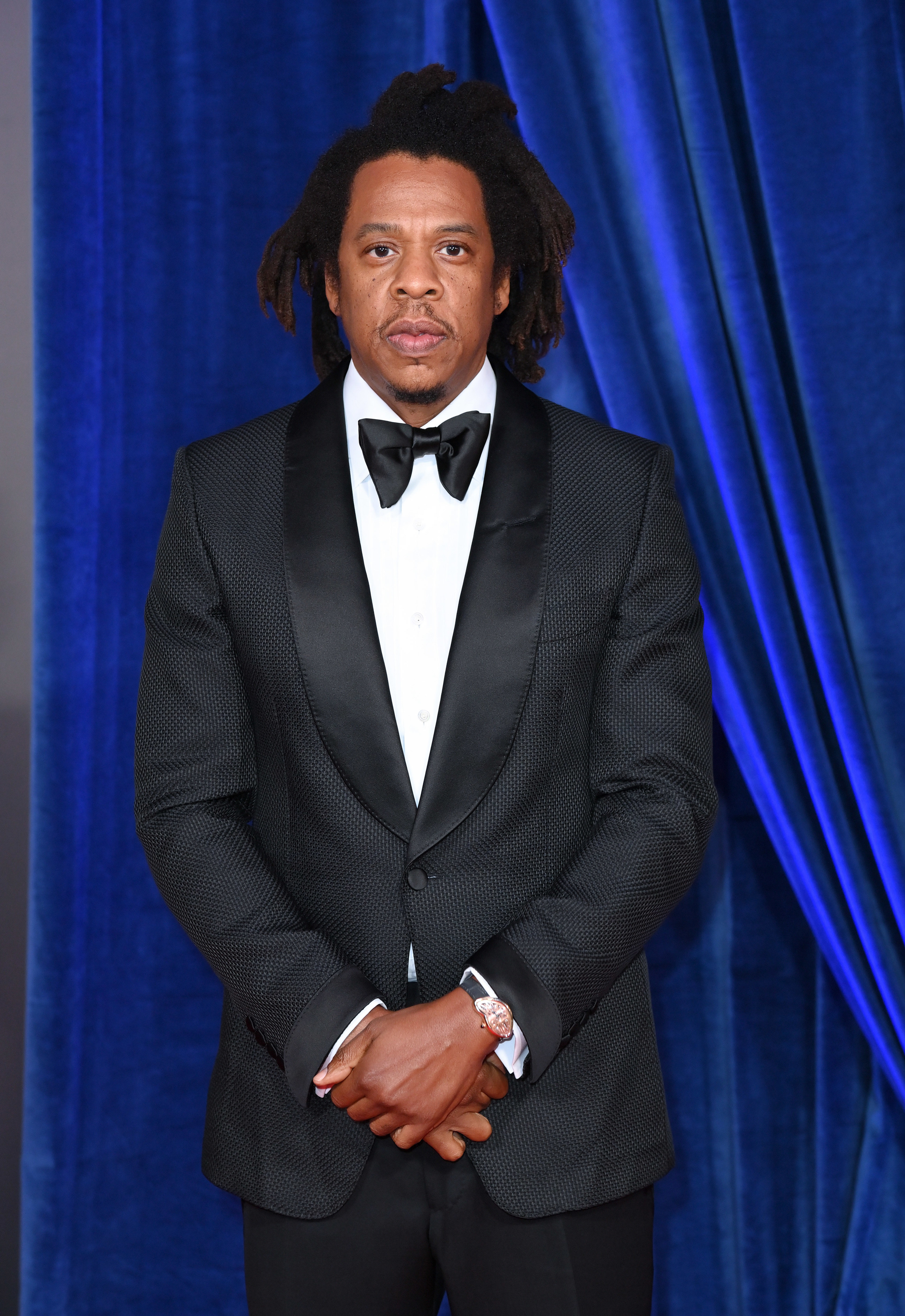 cloeup of Jay-Z in a suit