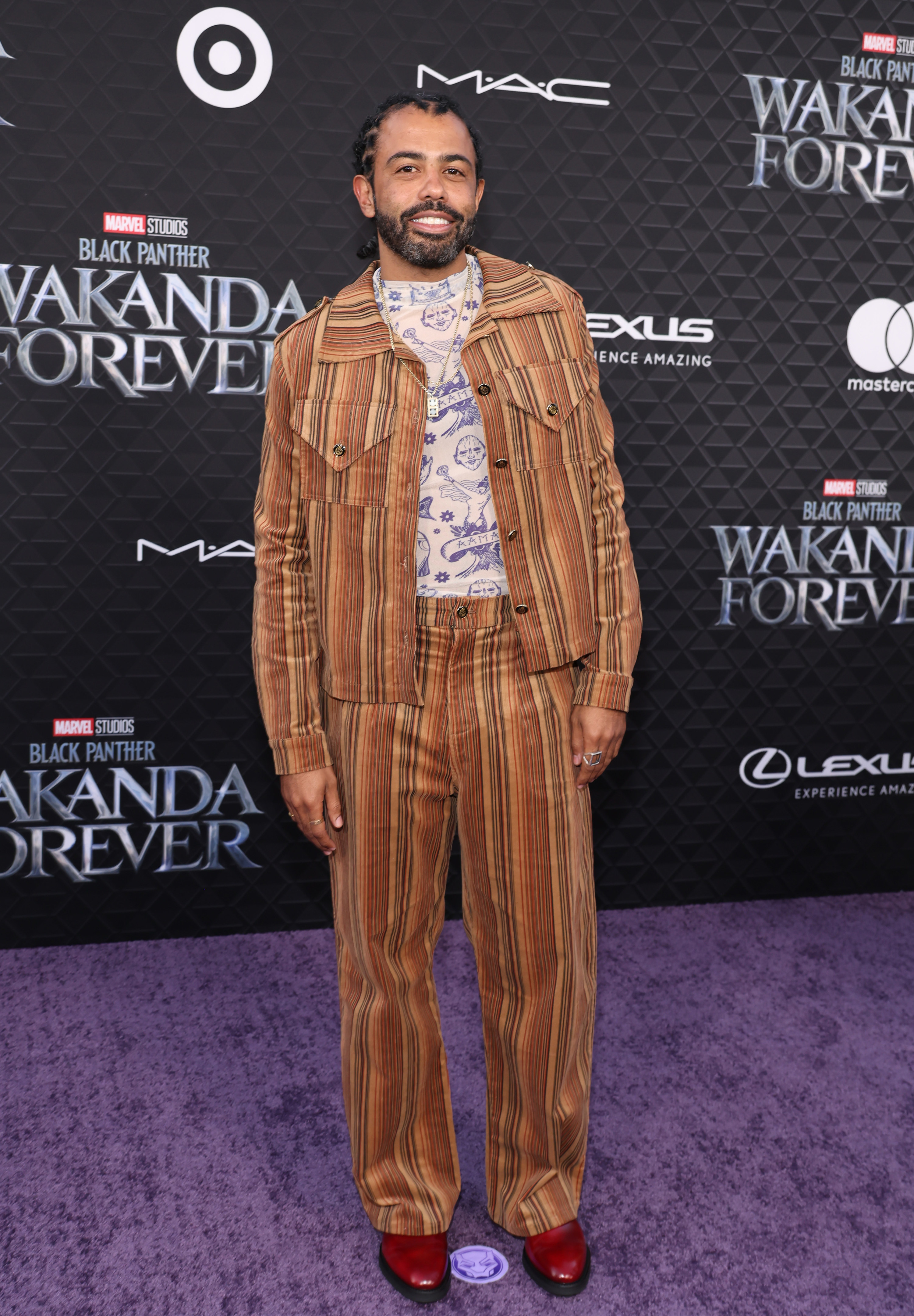 Michael B. Jordan Wore Louis Vuitton To The 'Black Panther 2: Wakanda  Forever' LA Premiere