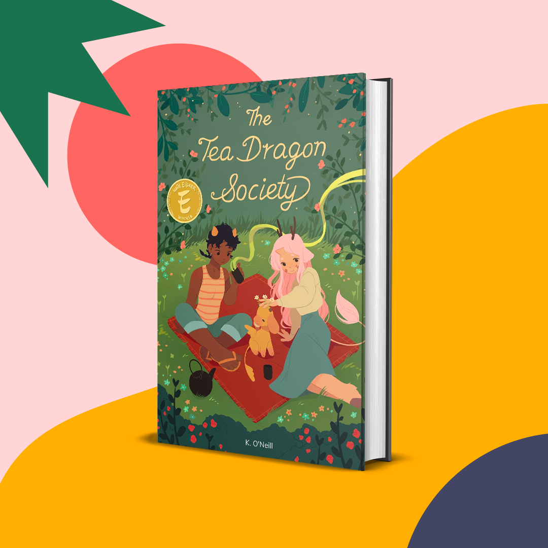 &quot;The Tea Dragon Society&quot; book cover