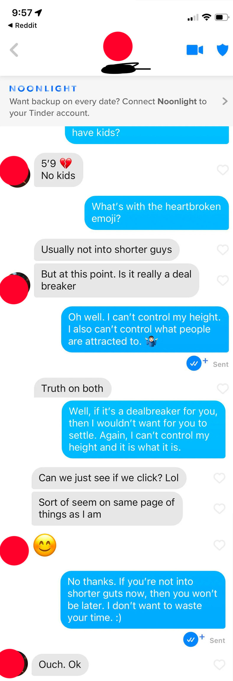 someone saying 5&#x27;9 is too short but maybe they&#x27;ll click