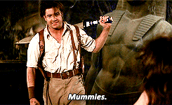 A man saying &quot;Mummies&quot;
