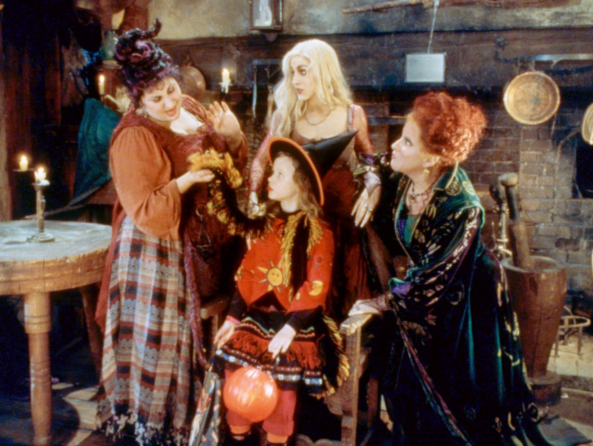the Sanderson Sisters with Dani