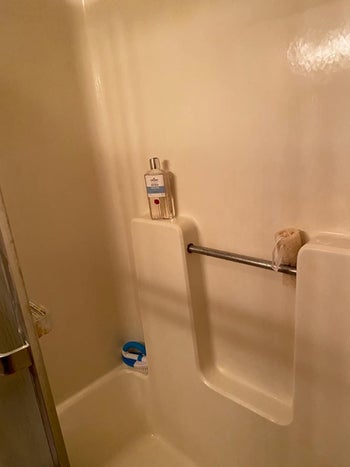 same shower after completely clean