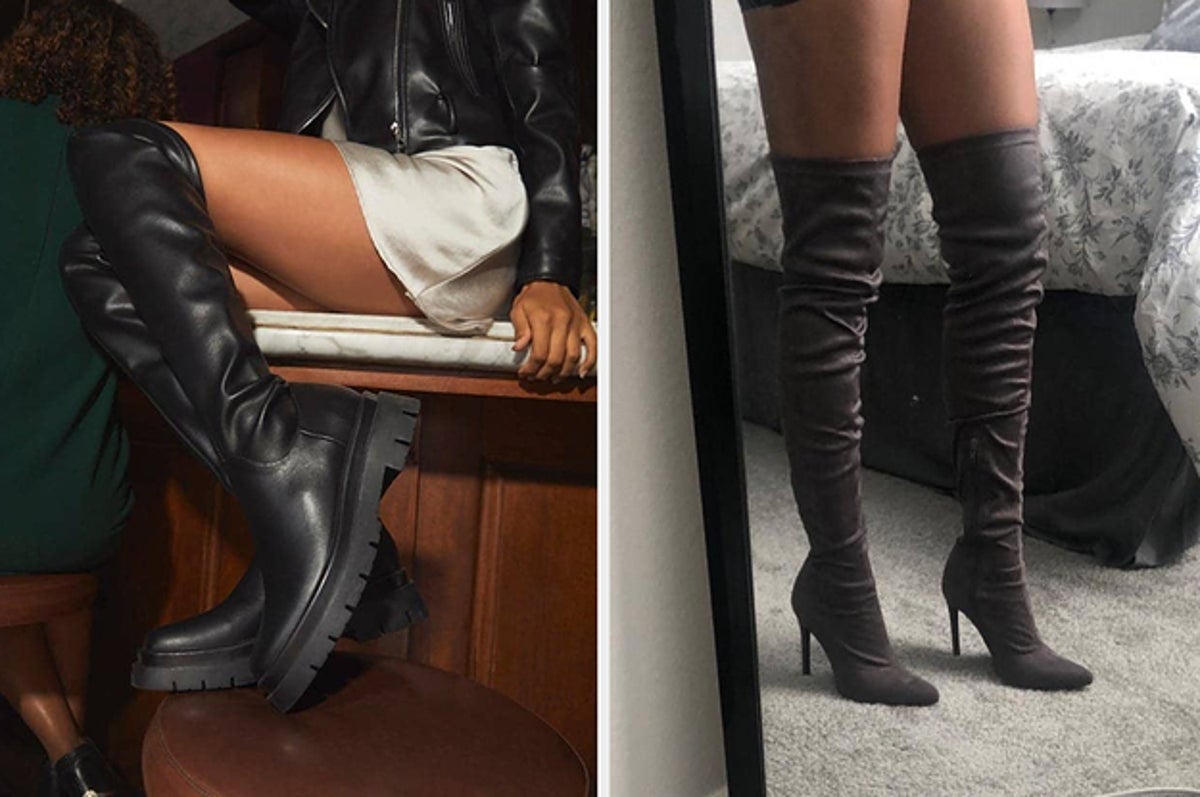 17 Best Over-The-Knee Boots That'Ll Make A Statement