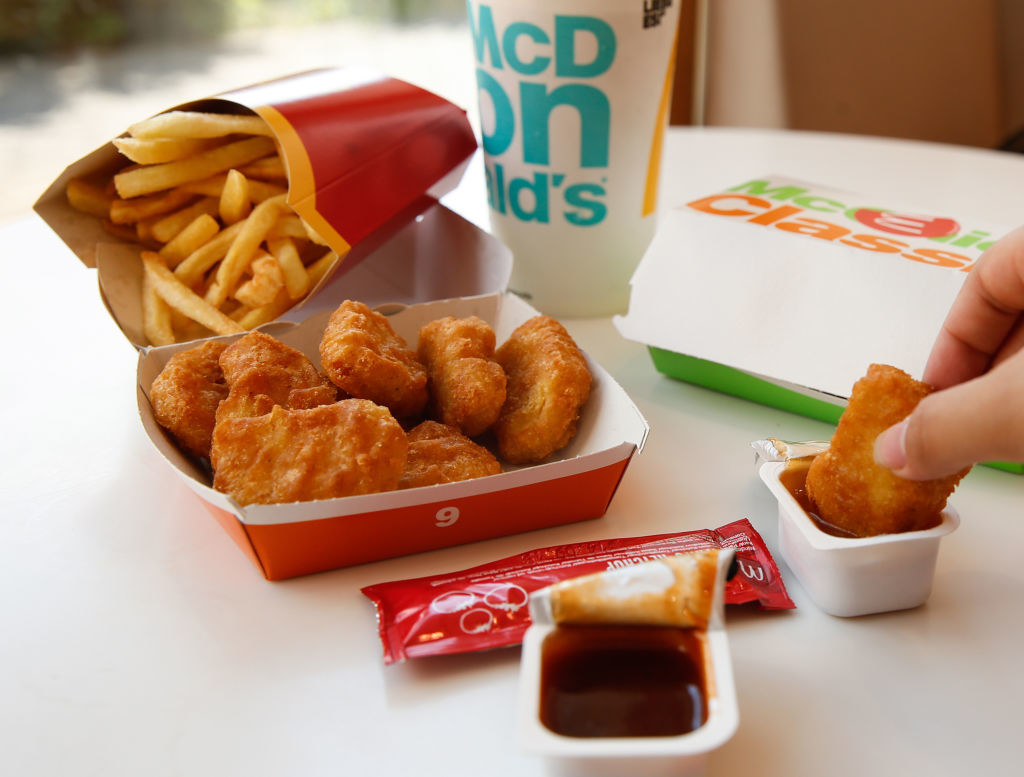 McDonald&#x27;s nuggets and fries