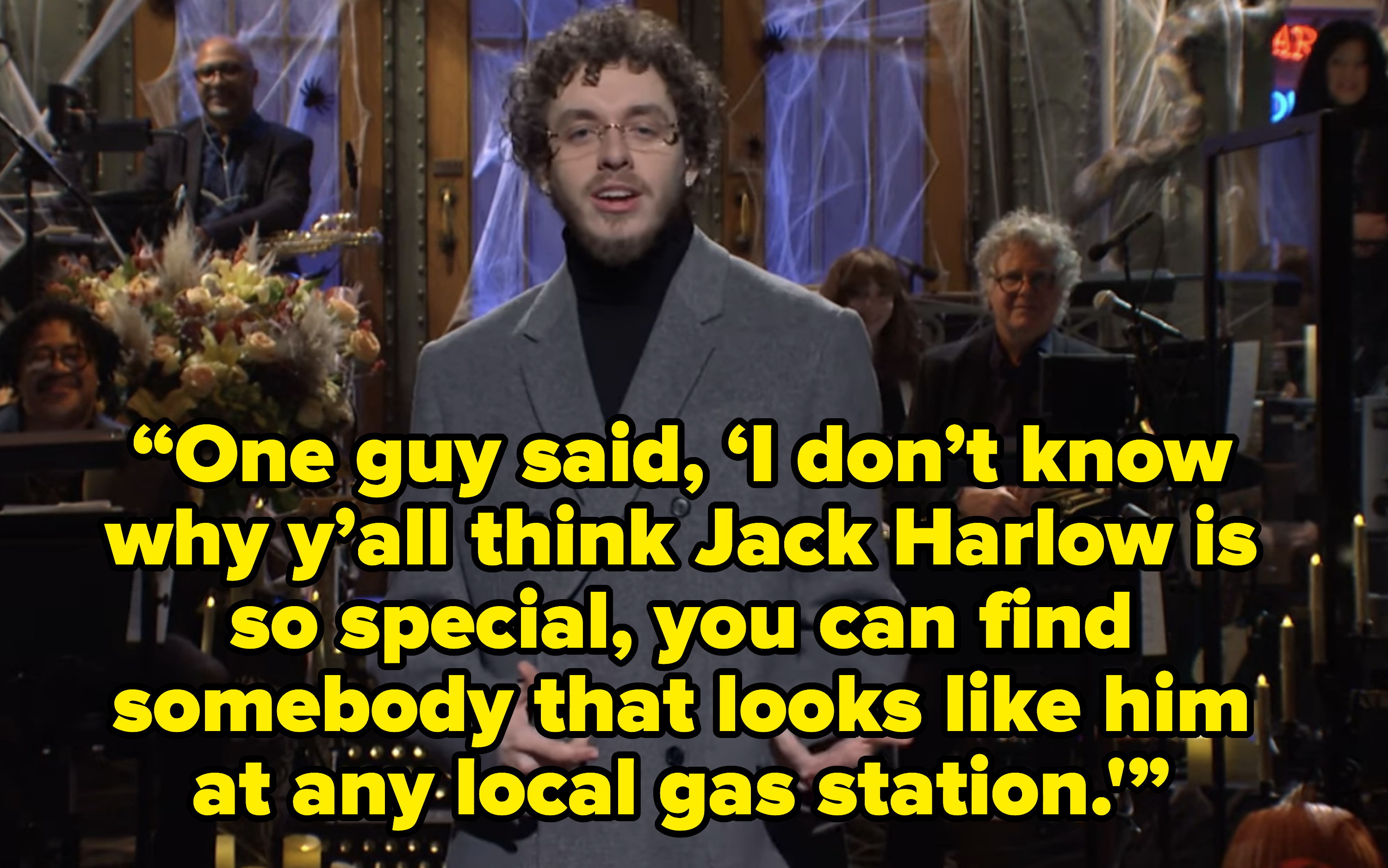 Jack Harlow s SNL Monologue Was A Self Roast - 17